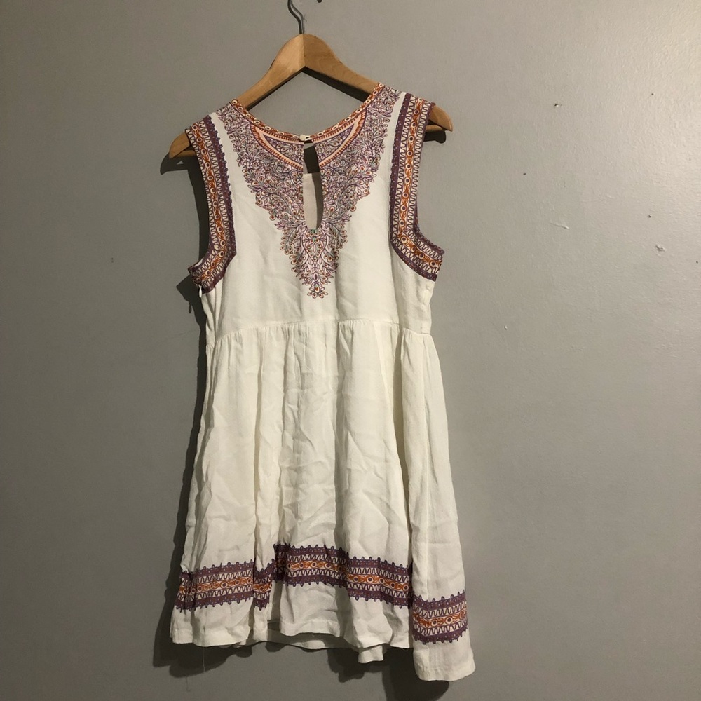 Free People BoHo Mini Dress E - Picture 5 of 8
